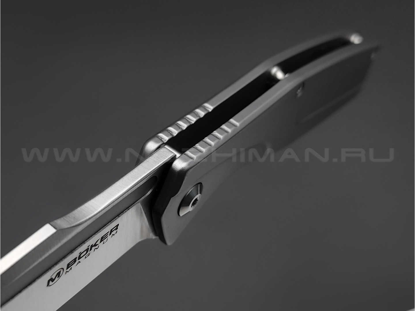 Нож Magnum The Milled One 01SC083 сталь 440A, рукоять Stainless Steel