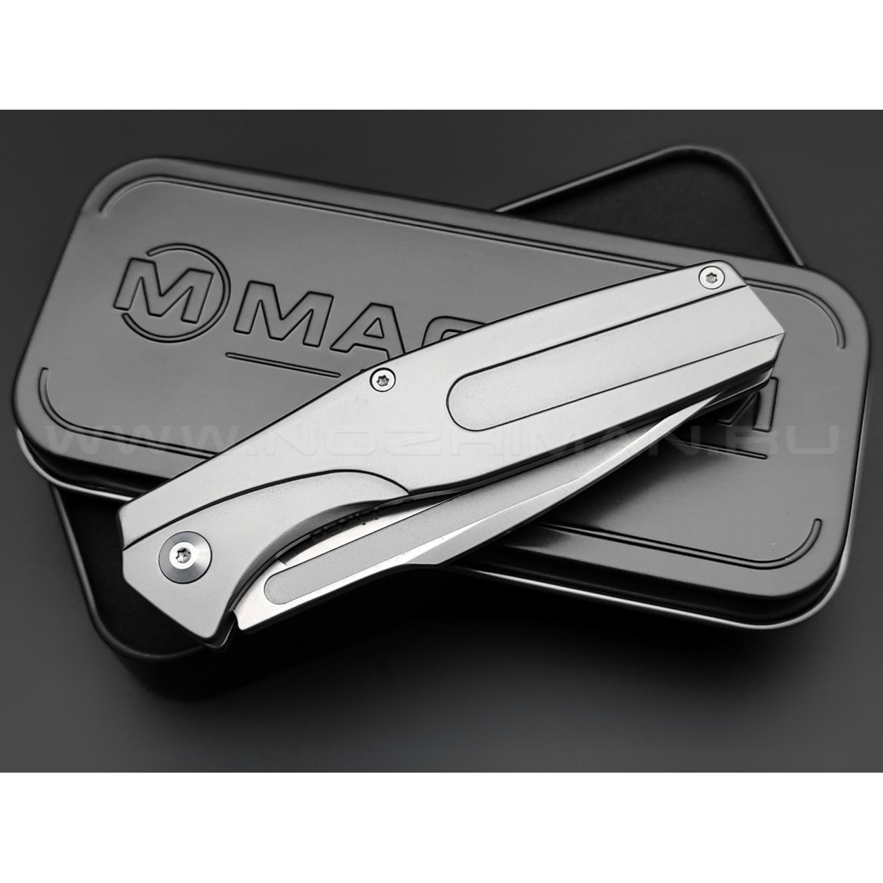 Нож Magnum The Milled One 01SC083 сталь 440A, рукоять Stainless Steel