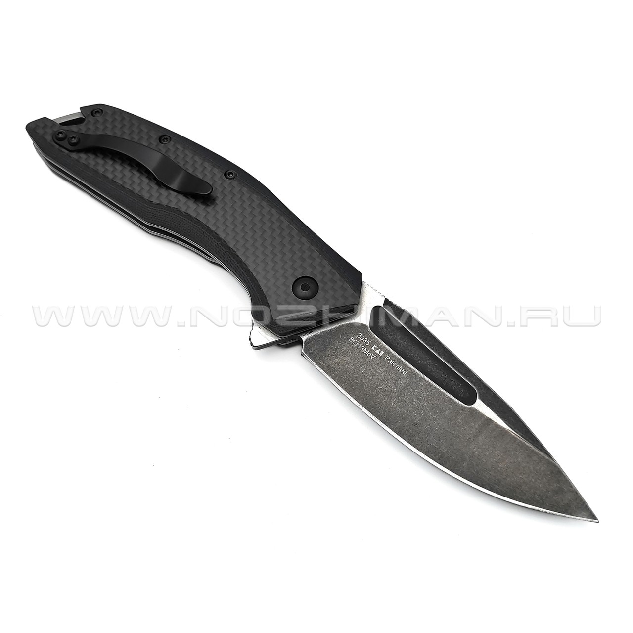 Нож Kershaw Flourish 3935 сталь 8Cr13MoV, рукоять G10, Carbon fiber