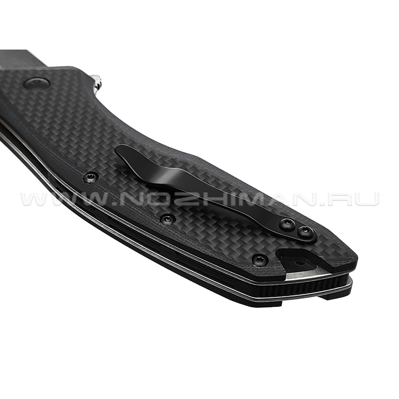 Нож Kershaw Flourish 3935 сталь 8Cr13MoV, рукоять G10, Carbon fiber