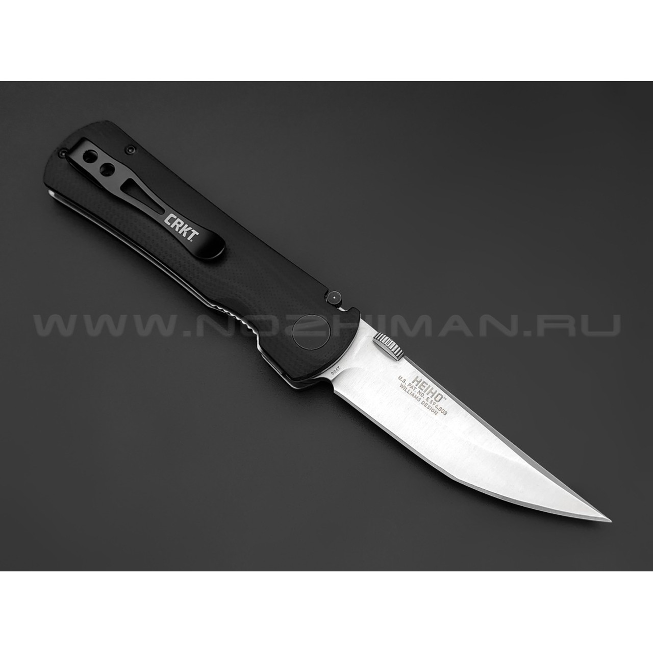 Нож CRKT Heiho Folder 2900 сталь Aus-8, рукоять G10 black