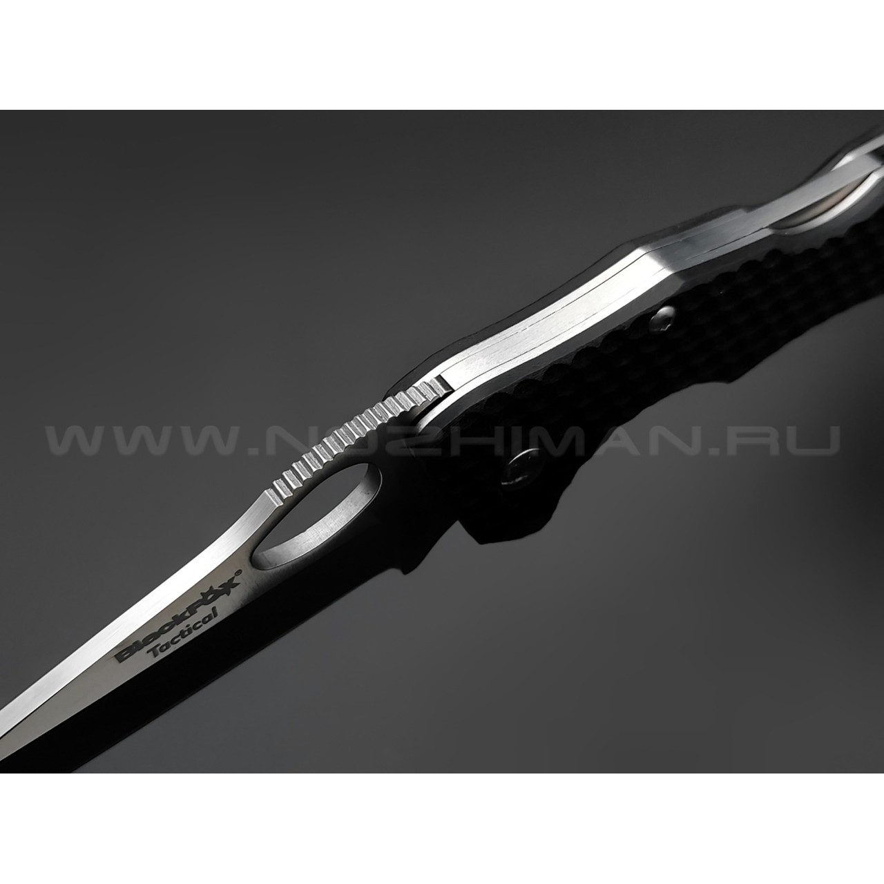 Нож Black Fox BF-105 сталь 440, рукоять G10 black