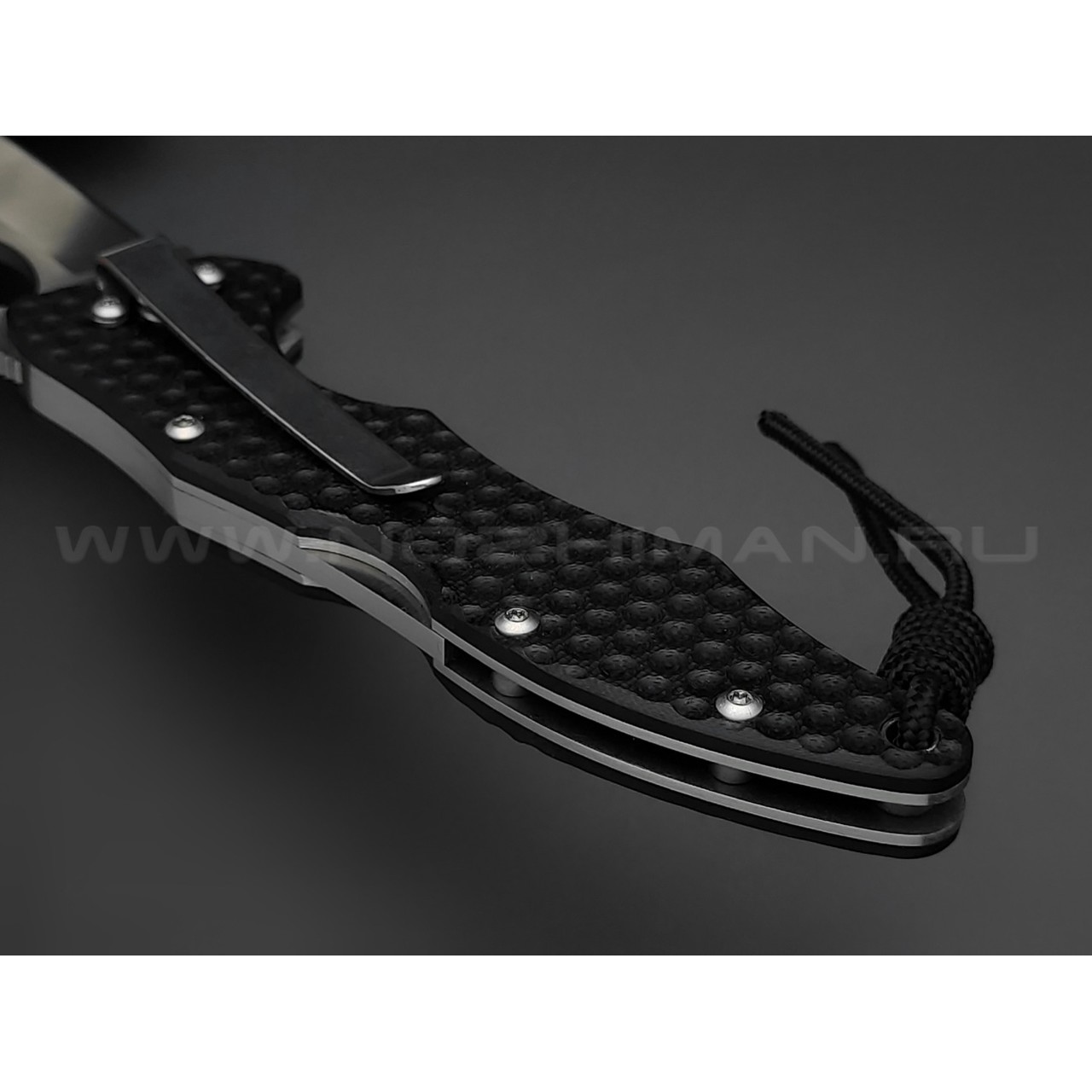 Нож Black Fox BF-105 сталь 440, рукоять G10 black