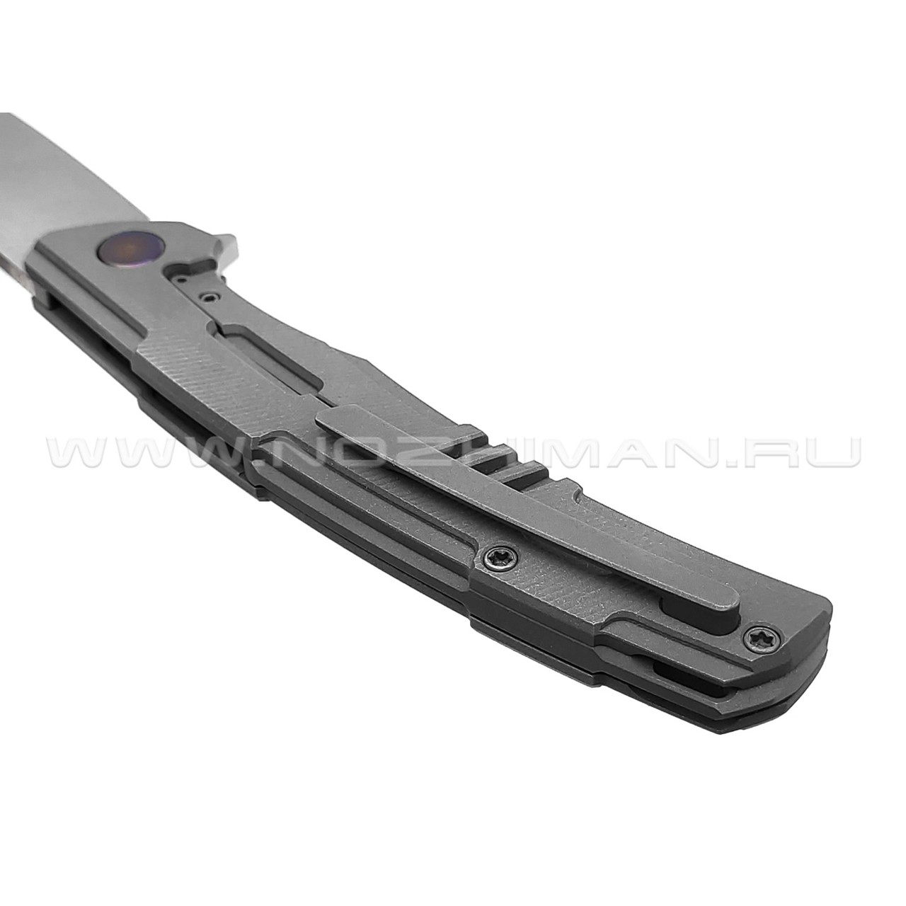 Neyris Knives нож Коут сталь M390, рукоять титан, карбон arctic storm