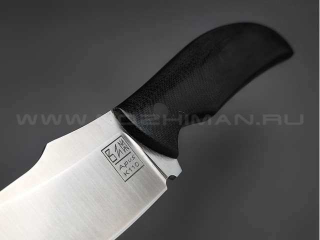 ZH Knives нож Palmistry сталь K110 satin, рукоять Micarta black
