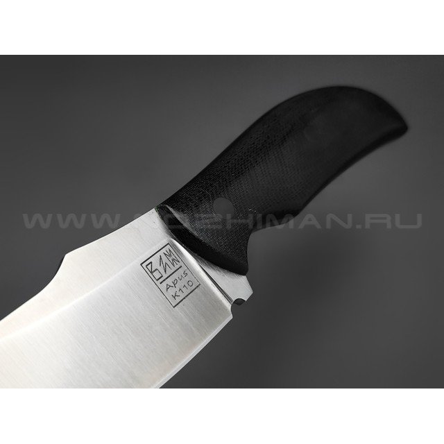 ZH Knives нож Palmistry сталь K110 satin, рукоять Micarta black