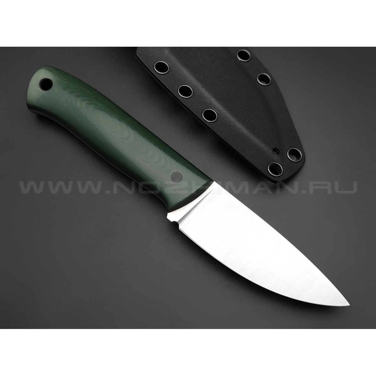 ZH Knives нож F5 сталь N690 satin, рукоять G10 olive