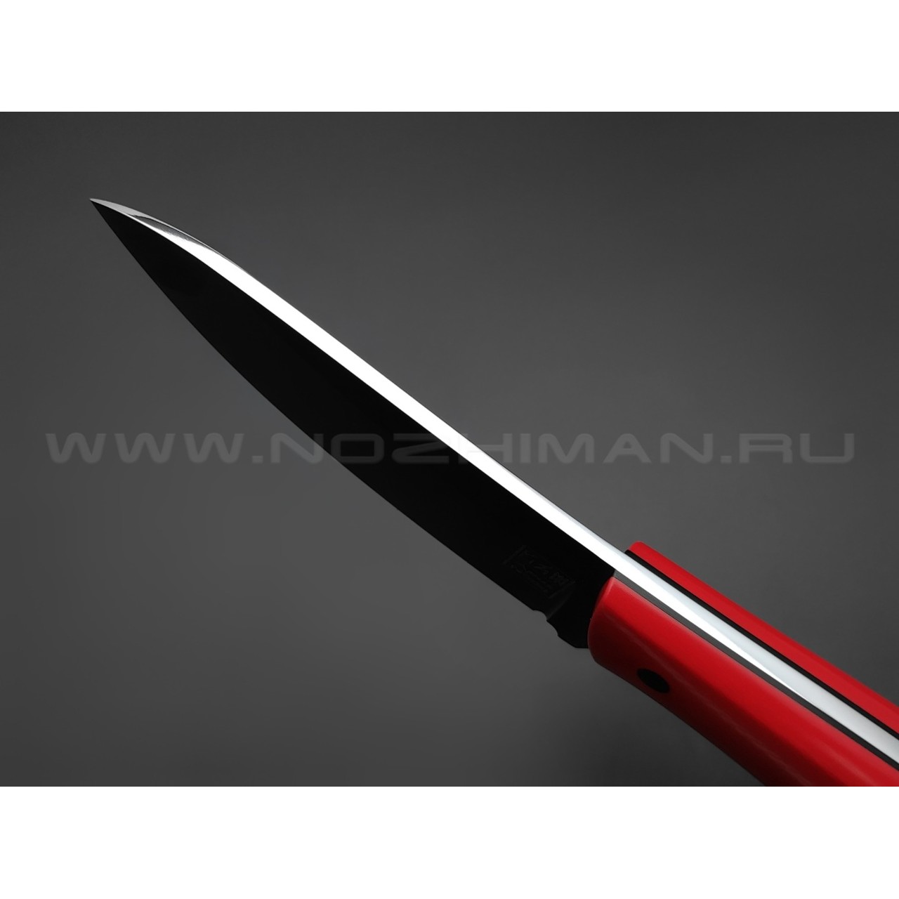 ZH Knives нож Ctrl+Z увеличенный, сталь N690 satin, рукоять G10 red