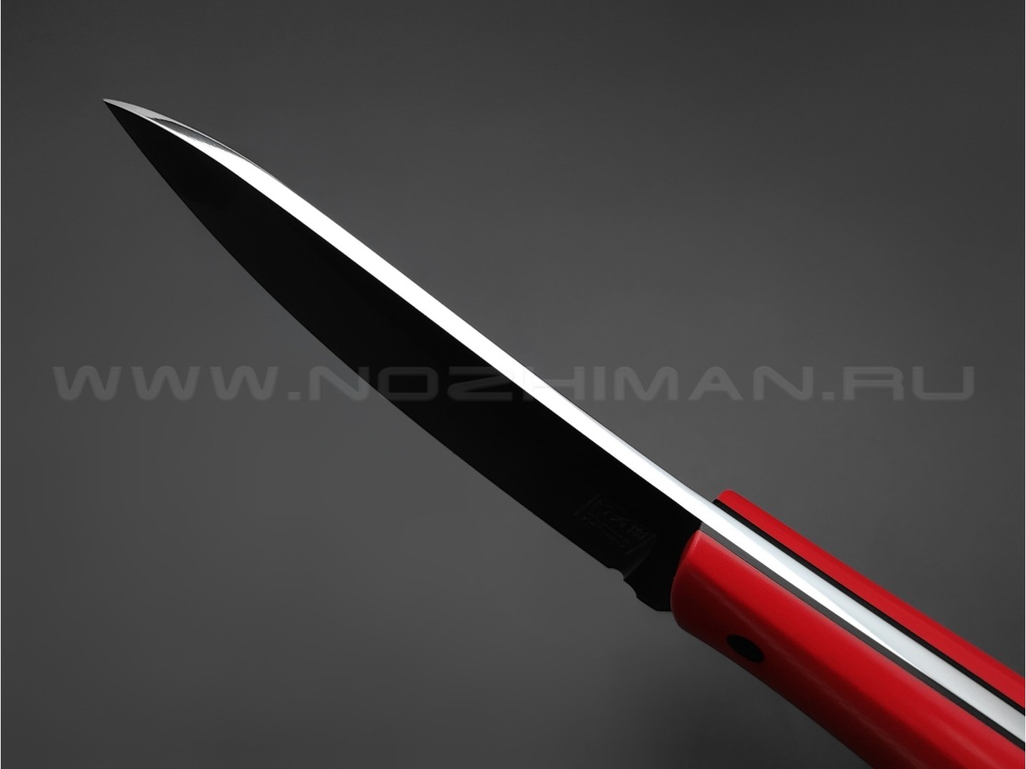 ZH Knives нож Ctrl+Z увеличенный, сталь N690 satin, рукоять G10 red