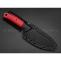 ZH Knives нож Ctrl+Z увеличенный, сталь N690 satin, рукоять G10 red