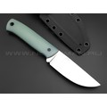 ZH Knives нож F5 сталь N690 satin, рукоять G10 clear