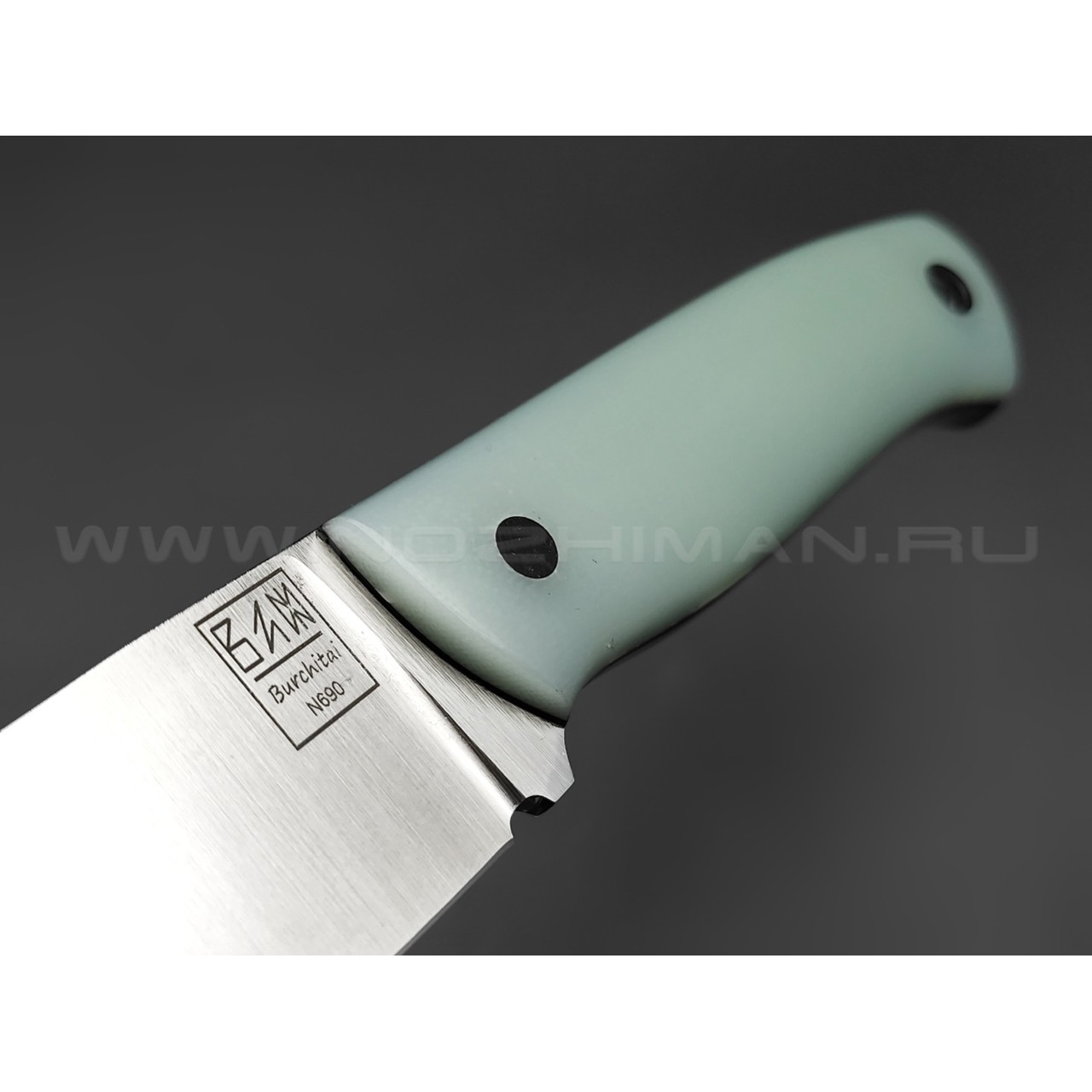 ZH Knives нож F5 сталь N690 satin, рукоять G10 clear