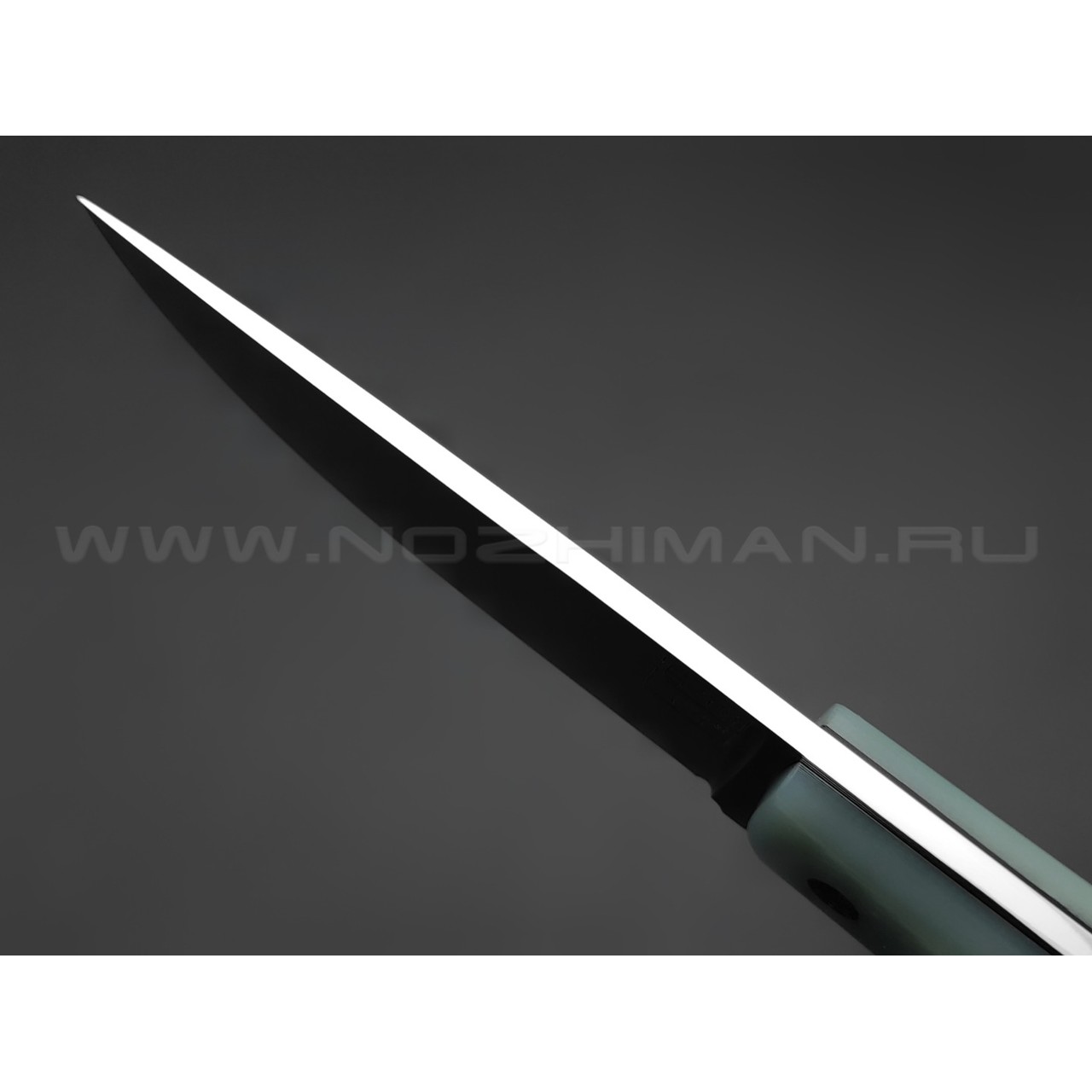 ZH Knives нож F5 сталь N690 satin, рукоять G10 clear