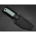 ZH Knives нож F5 сталь N690 satin, рукоять G10 clear