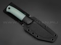 ZH Knives нож F5 сталь N690 satin, рукоять G10 clear