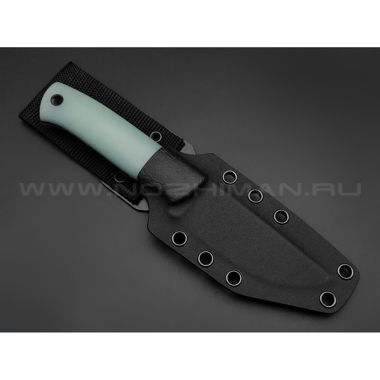 ZH Knives нож F5 сталь N690 satin, рукоять G10 clear