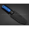 ZH Knives нож Bullet сталь K110 satin, рукоять G10 blue ZH Knives нож Bullet сталь K110 satin, рукоять G10 blue