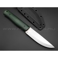 ZH Knives нож Bushcraft сталь N690 satin, рукоять G10 olive ZH Knives нож Bushcraft сталь N690 satin, рукоять G10 olive