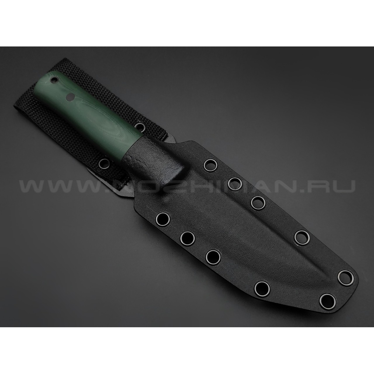 ZH Knives нож Bushcraft сталь N690 satin, рукоять G10 olive