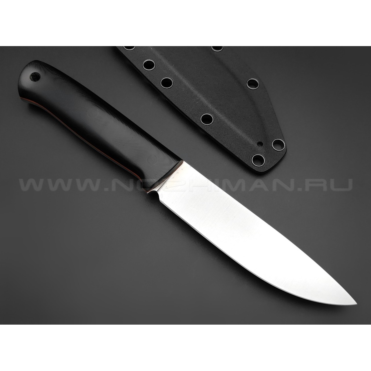 ZH Knives нож Bullet сталь K110 satin, рукоять G10 black