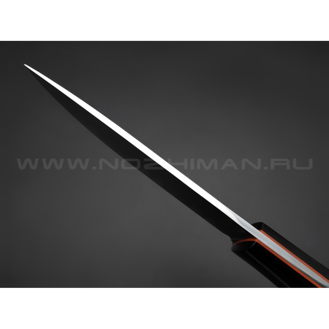 ZH Knives нож Bullet сталь K110 satin, рукоять G10 black