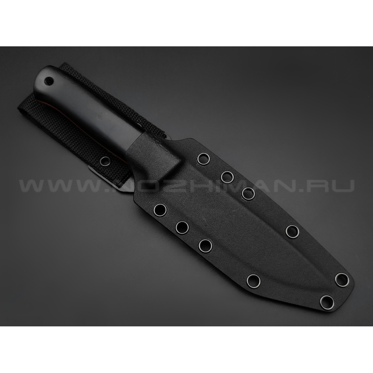 ZH Knives нож Bullet сталь K110 satin, рукоять G10 black