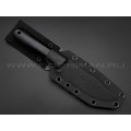 ZH Knives нож Bowie сталь K110 satin, рукоять G10 black