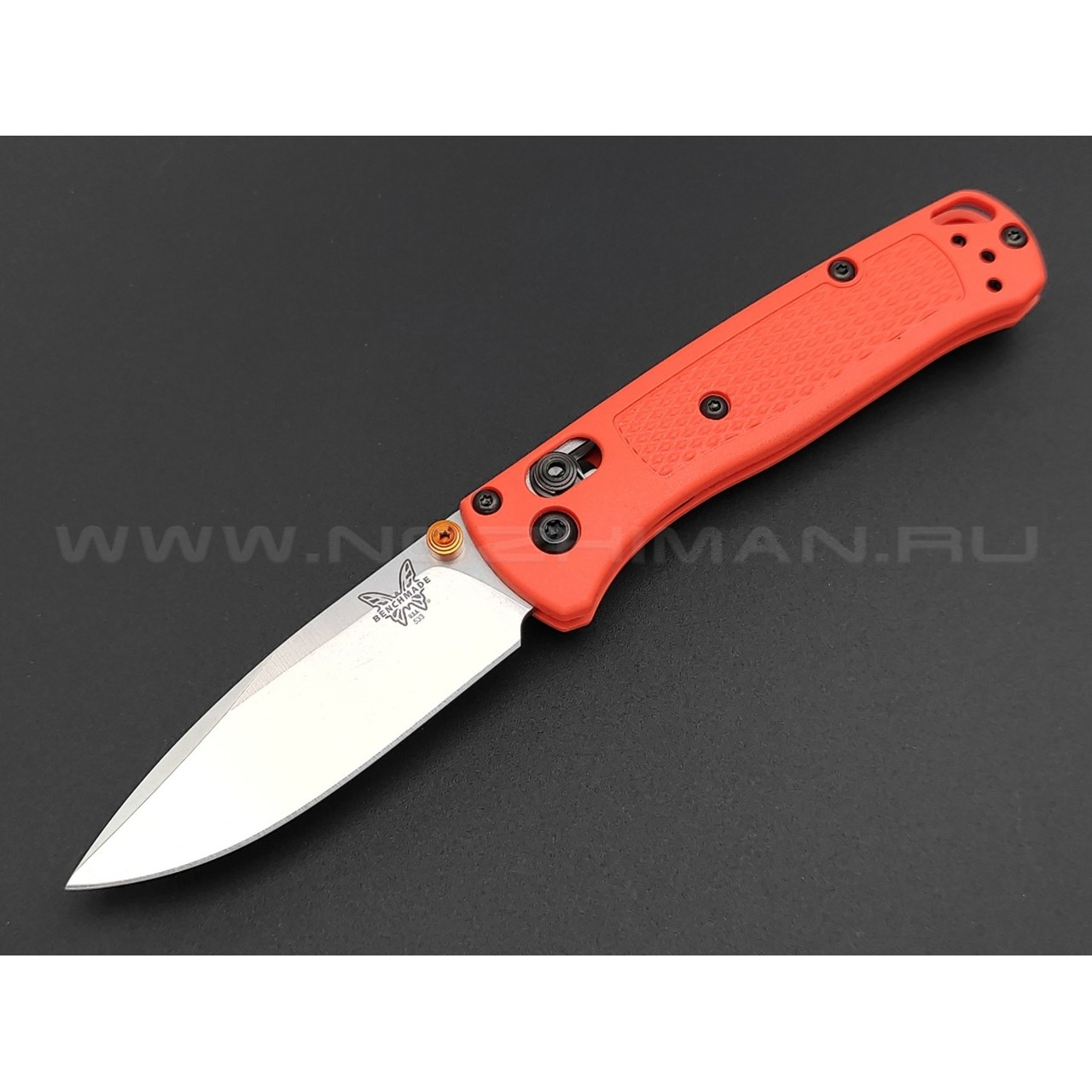 Нож Benchmade 533 Mini Bugout сталь CPM S30V, рукоять GFN orange