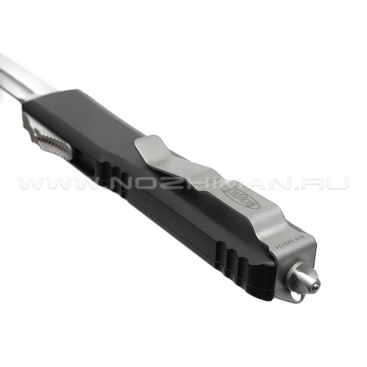 Нож Microtech Ultratech 123-6 Tanto Serrated сталь M390 рукоять Aluminum 6061-T6