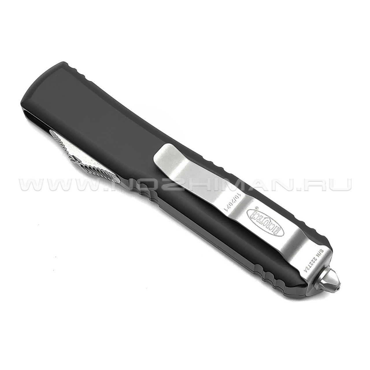 Нож Microtech Ultratech 123-6 Tanto Serrated сталь M390 рукоять Aluminum 6061-T6