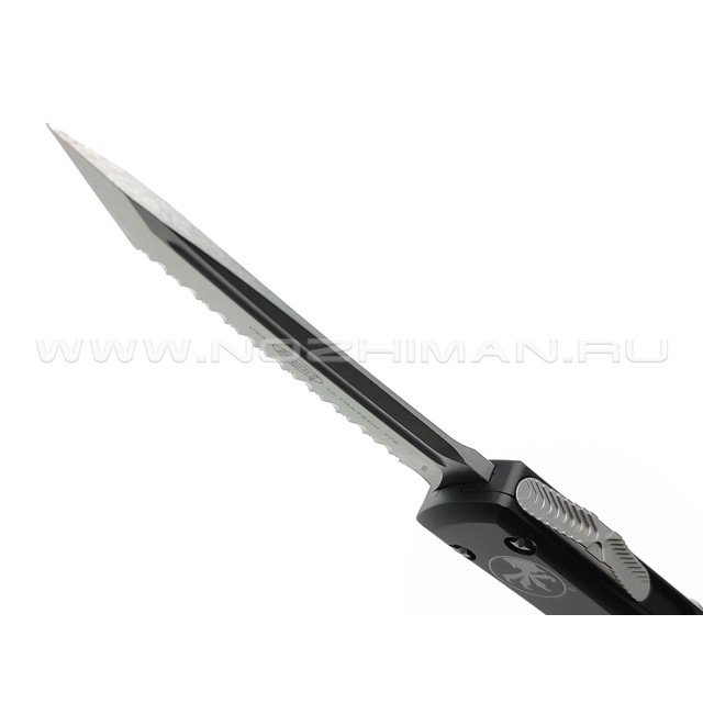 Нож Microtech Ultratech 123-6 Танто серрейтор сталь M390 рукоять Алюминий 6061-T6