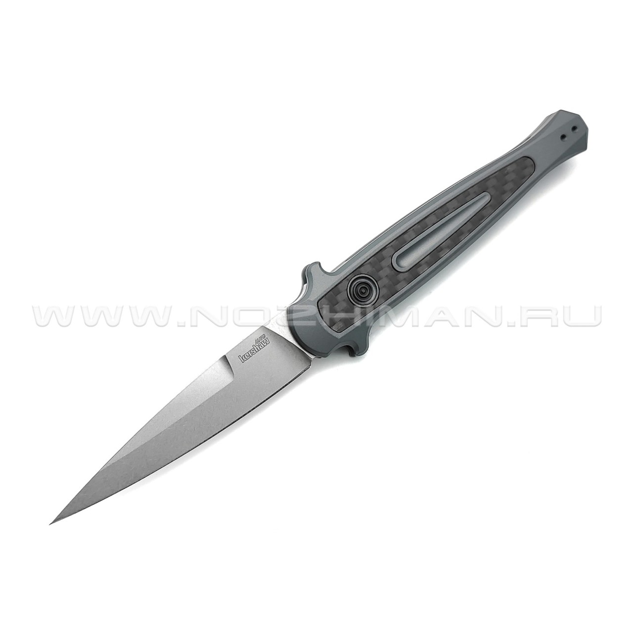 Нож Kershaw 7150 Launch 8 сталь CPM 154 стоунвош, рукоять Aluminium 6061 T-6/Carbone