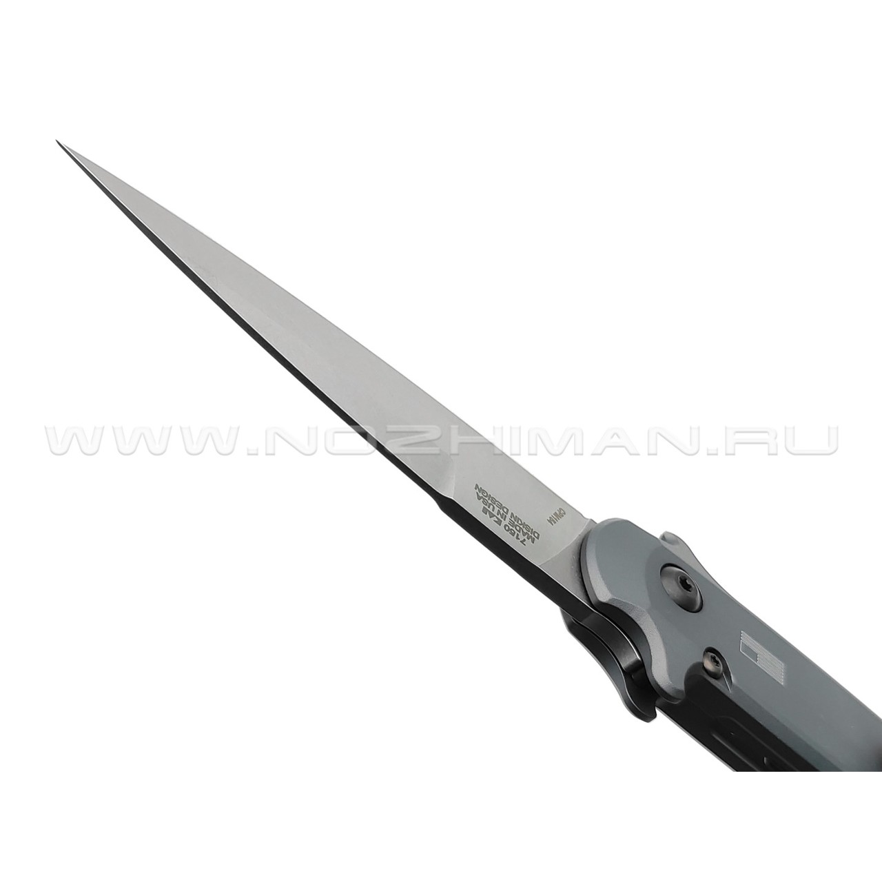 Нож Kershaw 7150 Launch 8 сталь CPM 154 стоунвош, рукоять Aluminium 6061 T-6/Carbone