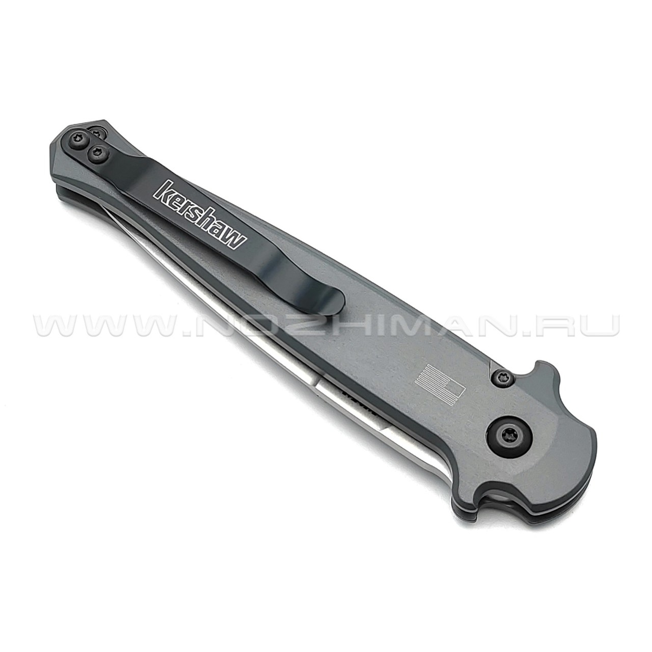 Нож Kershaw 7150 Launch 8 сталь CPM 154 стоунвош, рукоять Aluminium 6061 T-6/Carbone