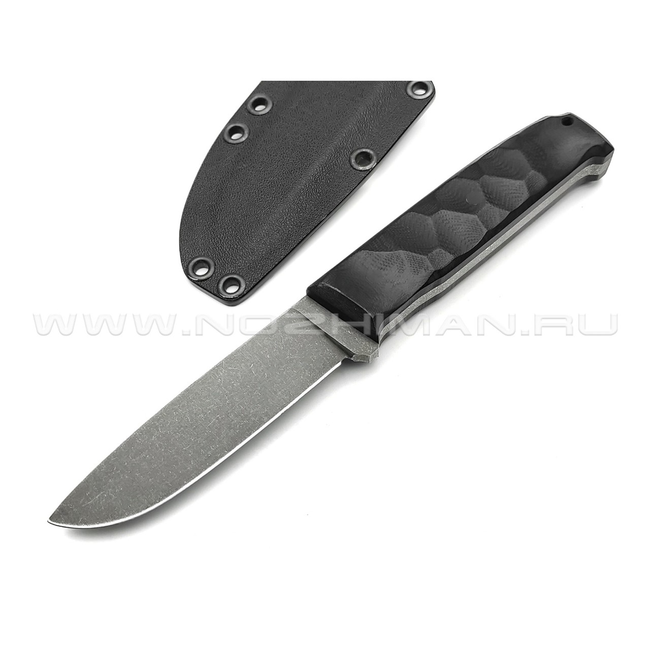 Волчий Век нож Wolfkniven сталь PGK WA блэквош, рукоять G10 black