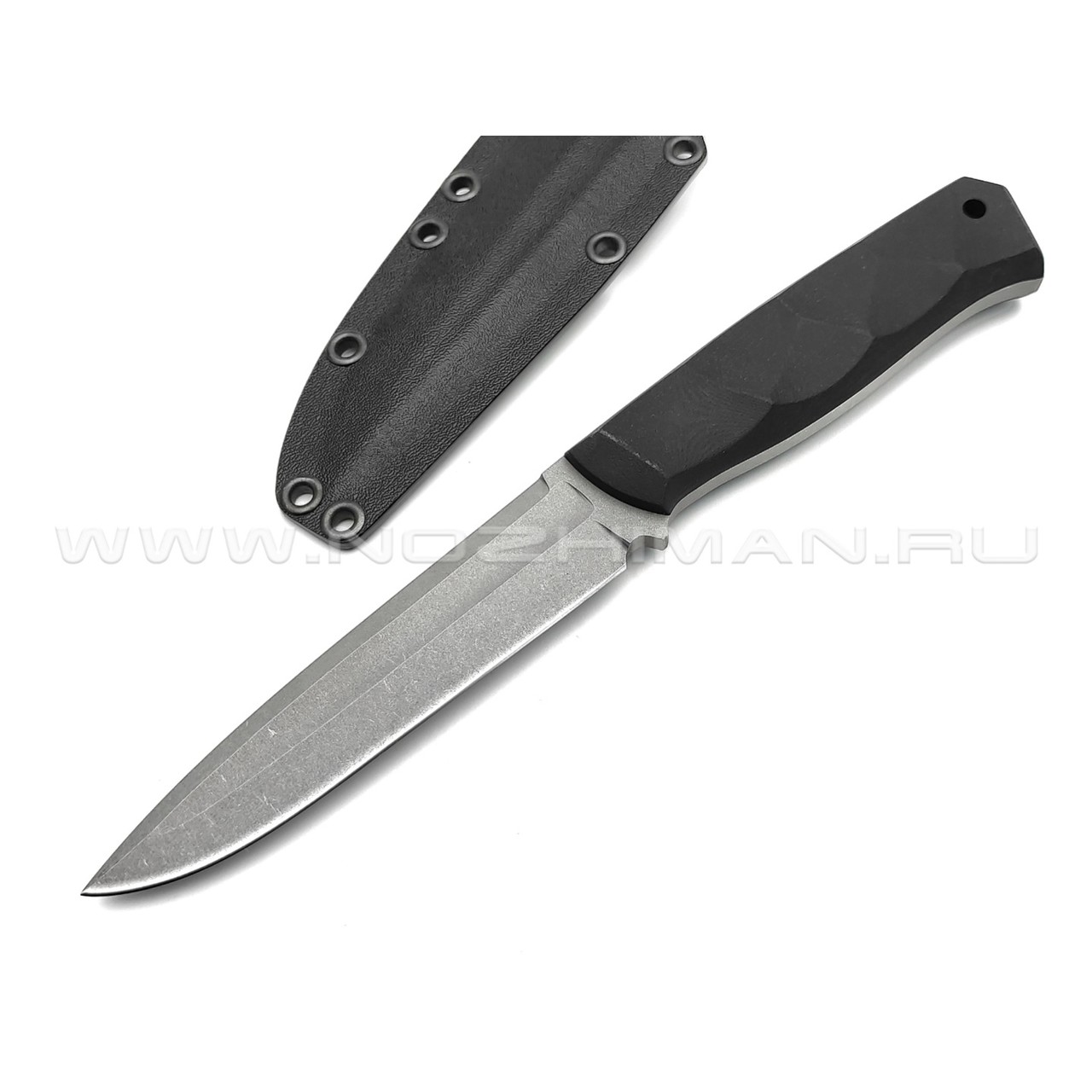 Волчий Век нож Рентген сталь PGK WA стоунвош, рукоять G10 black