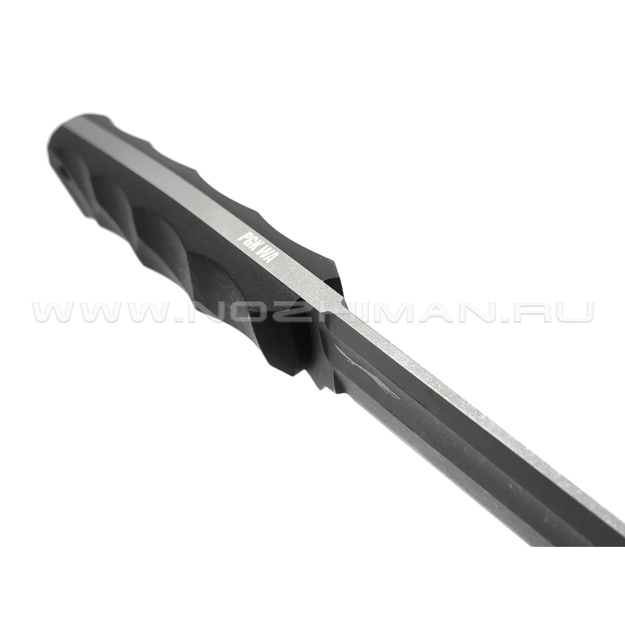Волчий Век нож Рентген сталь PGK WA стоунвош, рукоять G10 black