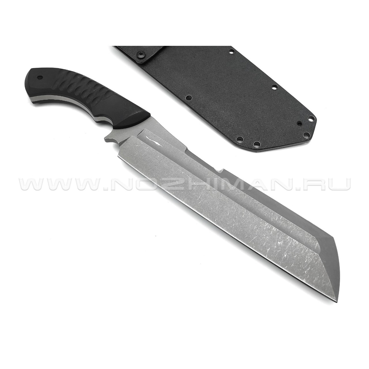Волчий Век нож Карачун Brutal Edition сталь PGK WA стоунвош, рукоять G10 black
