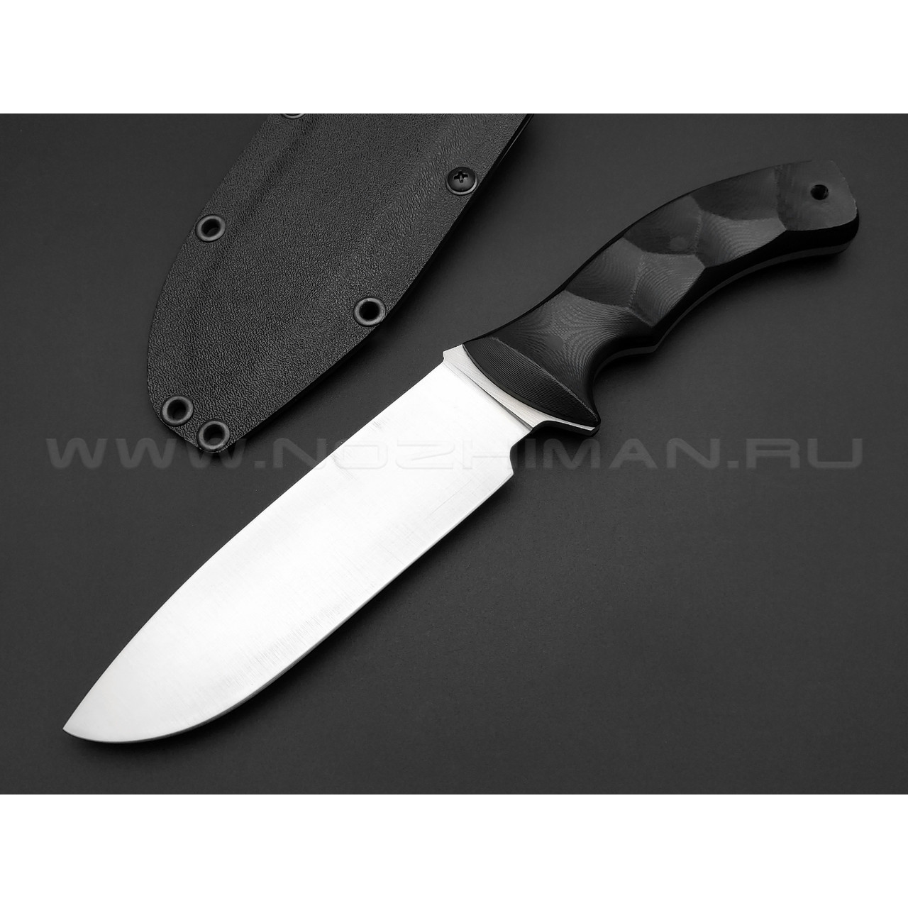Волчий Век нож Команданте сталь Niolox WA, рукоять G10 black