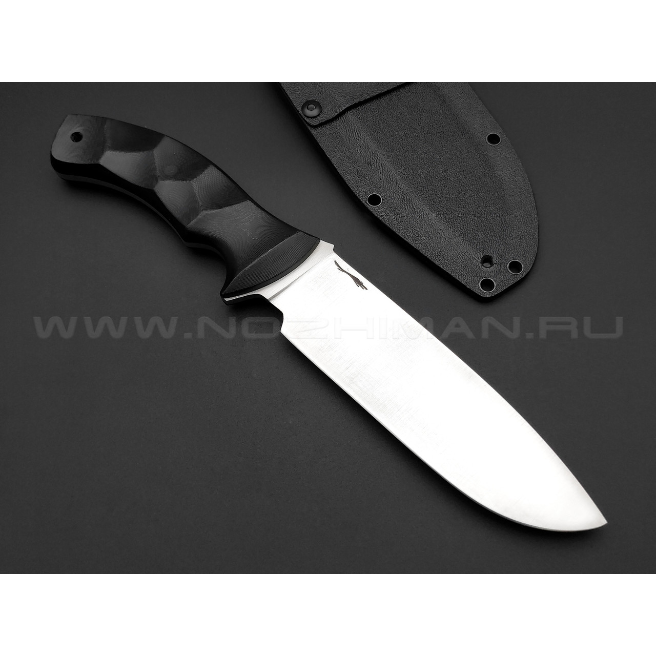 Волчий Век нож Команданте сталь Niolox WA, рукоять G10 black