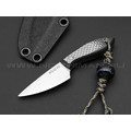 Волчий Век нож Микро МасичЬка сталь M390 WA, рукоять Carbon fiber (2)