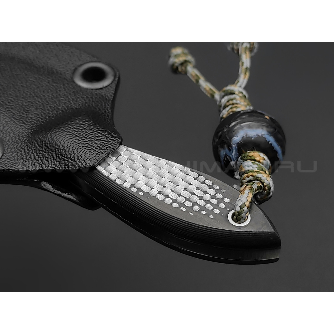 Волчий Век нож Микро МасичЬка сталь M390 WA, рукоять Carbon fiber (2)