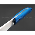 Апус нож Guard Dog сталь N690, рукоять G10 blue