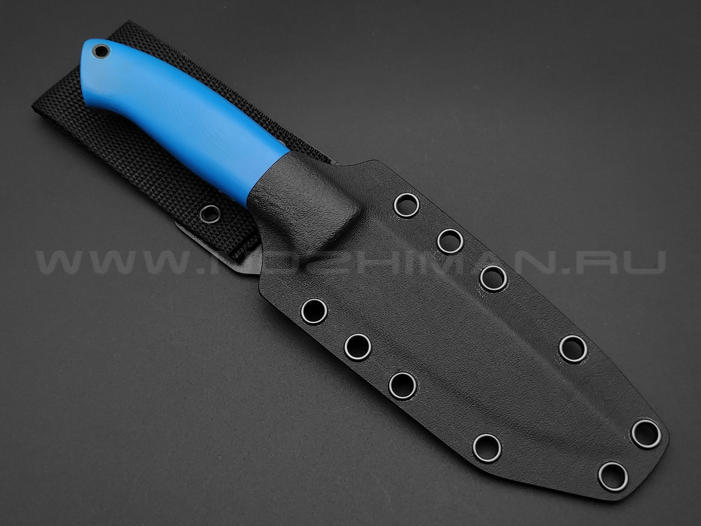 Apus Knives нож Guard Dog сталь N690, рукоять G10 blue