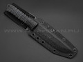 Apus Knives нож Raider Bush сталь N690 satin, рукоять G10 black