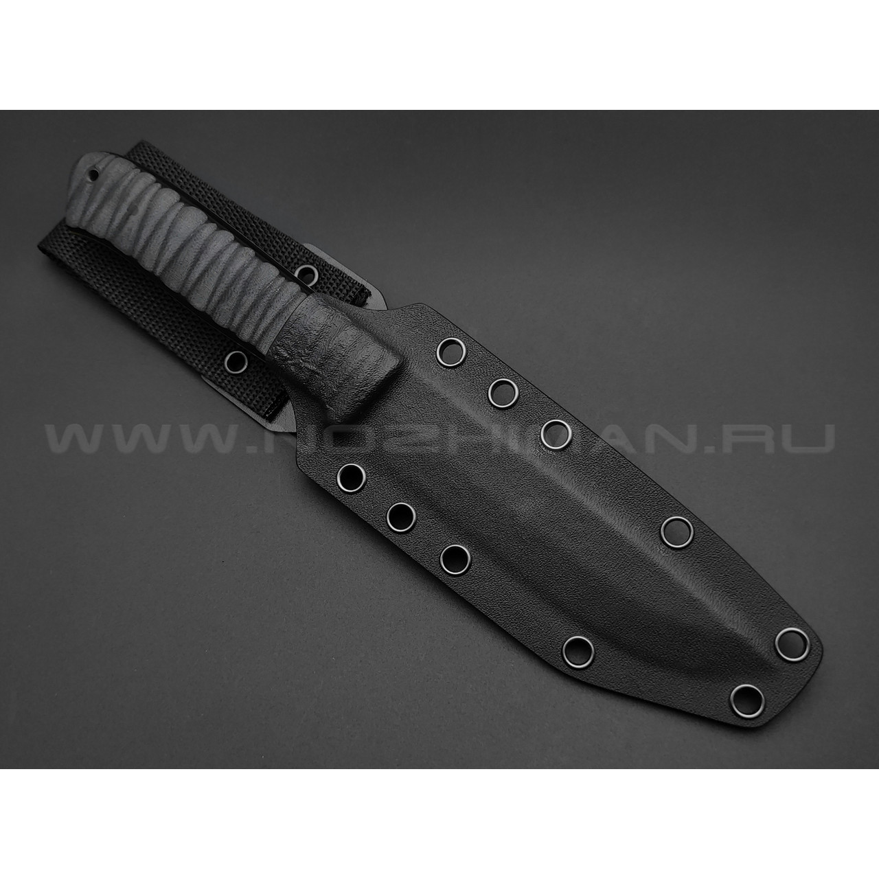 Апус нож Raider Bush сталь N690 satin, рукоять G10 black
