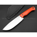 Апус нож Wild сталь N690 satin, рукоять G10 orange