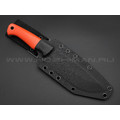 Апус нож Wild сталь N690 satin, рукоять G10 orange