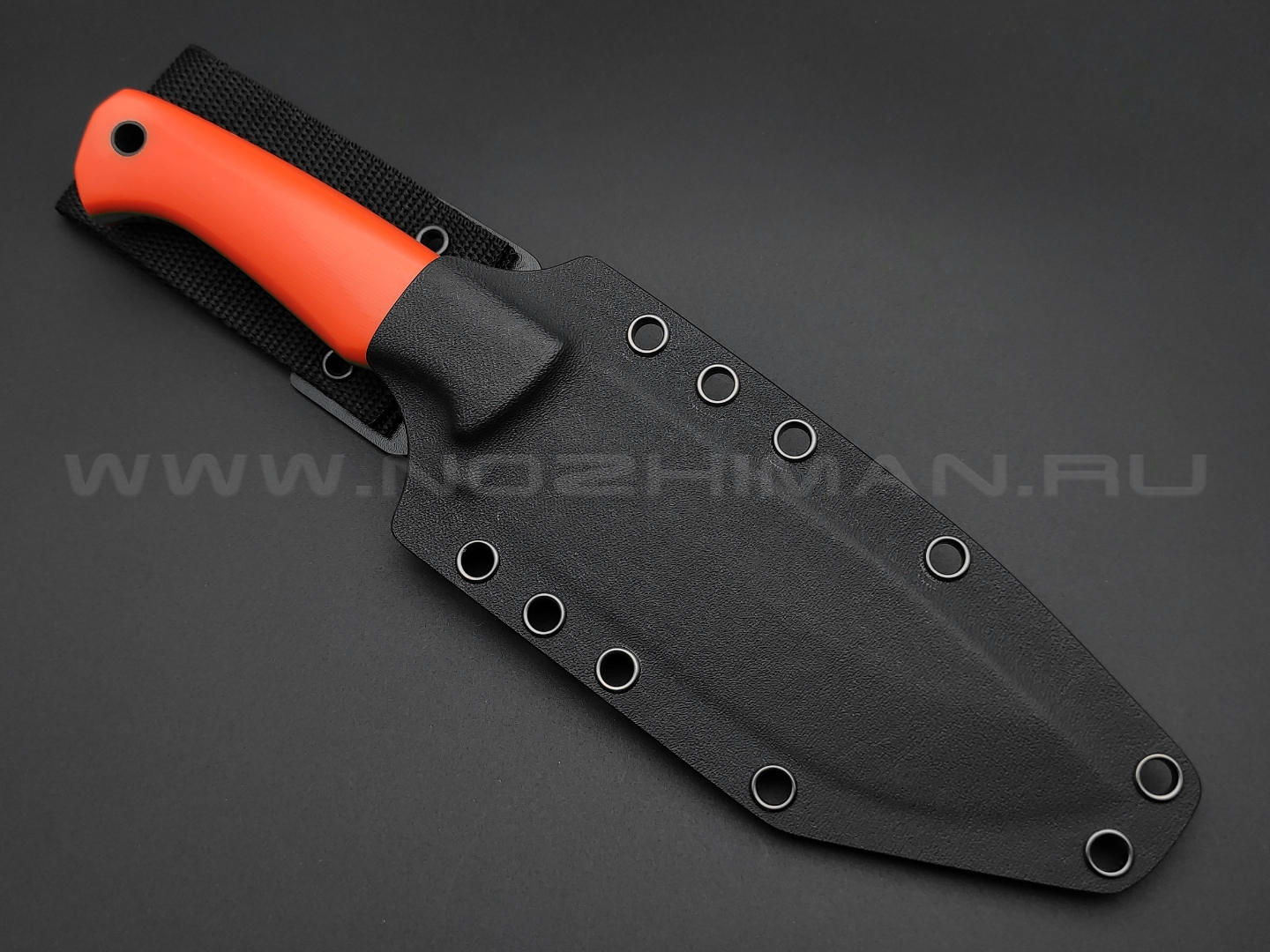 Apus Knives нож Wild сталь N690 satin, рукоять G10 orange