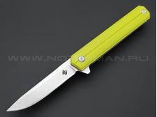 TuoTown нож XJ-Y сталь D2, рукоять G10 yellow